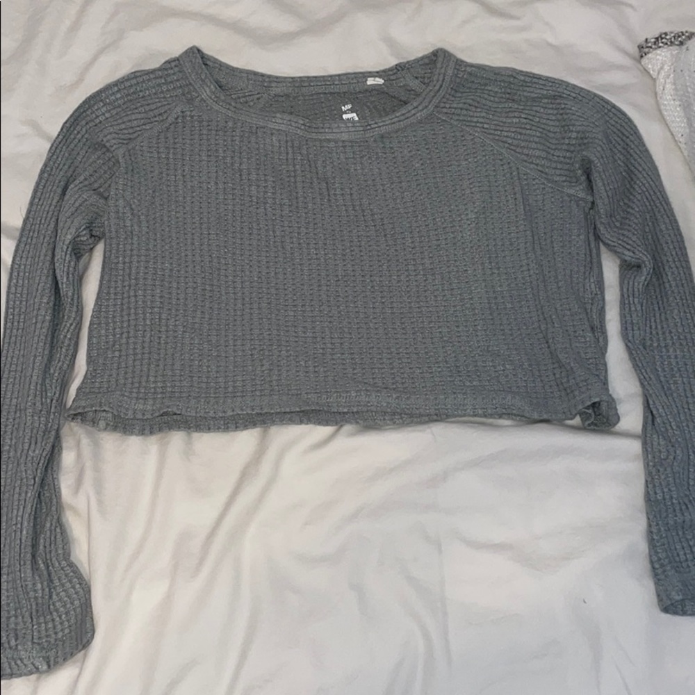 PacSun Long Sleeve Crop Top